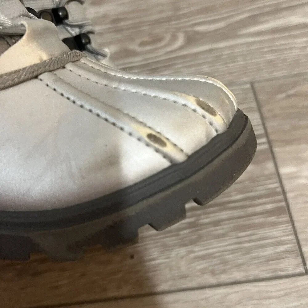 Native silver boots